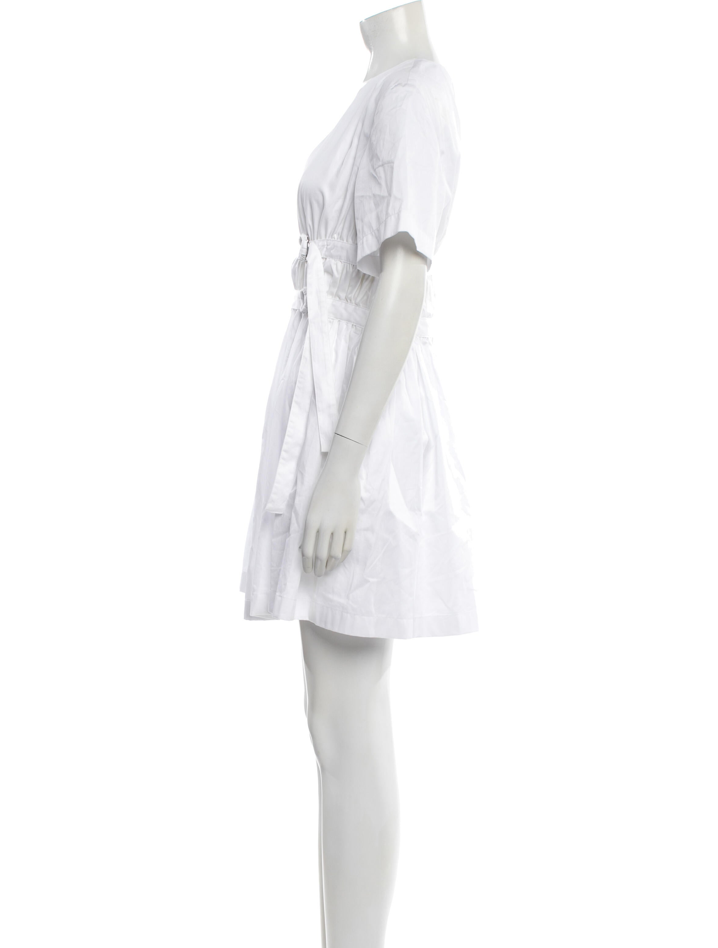 Altuzarra Plunge Neckline Mini Dress