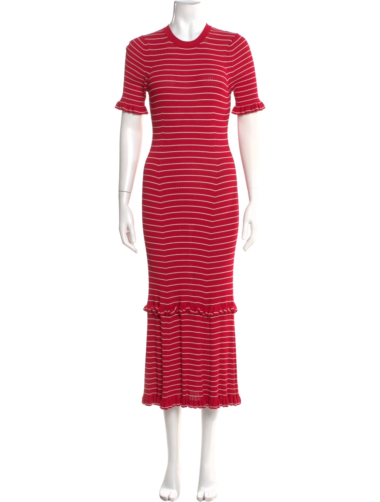 Altuzarra Striped Long Dress