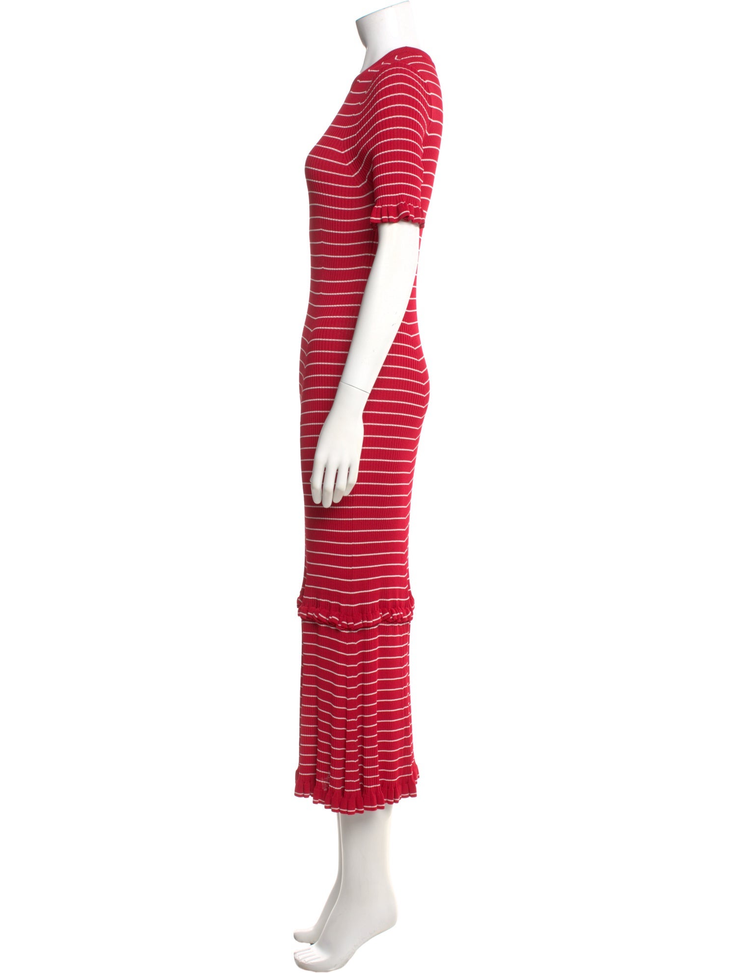 Altuzarra Striped Long Dress