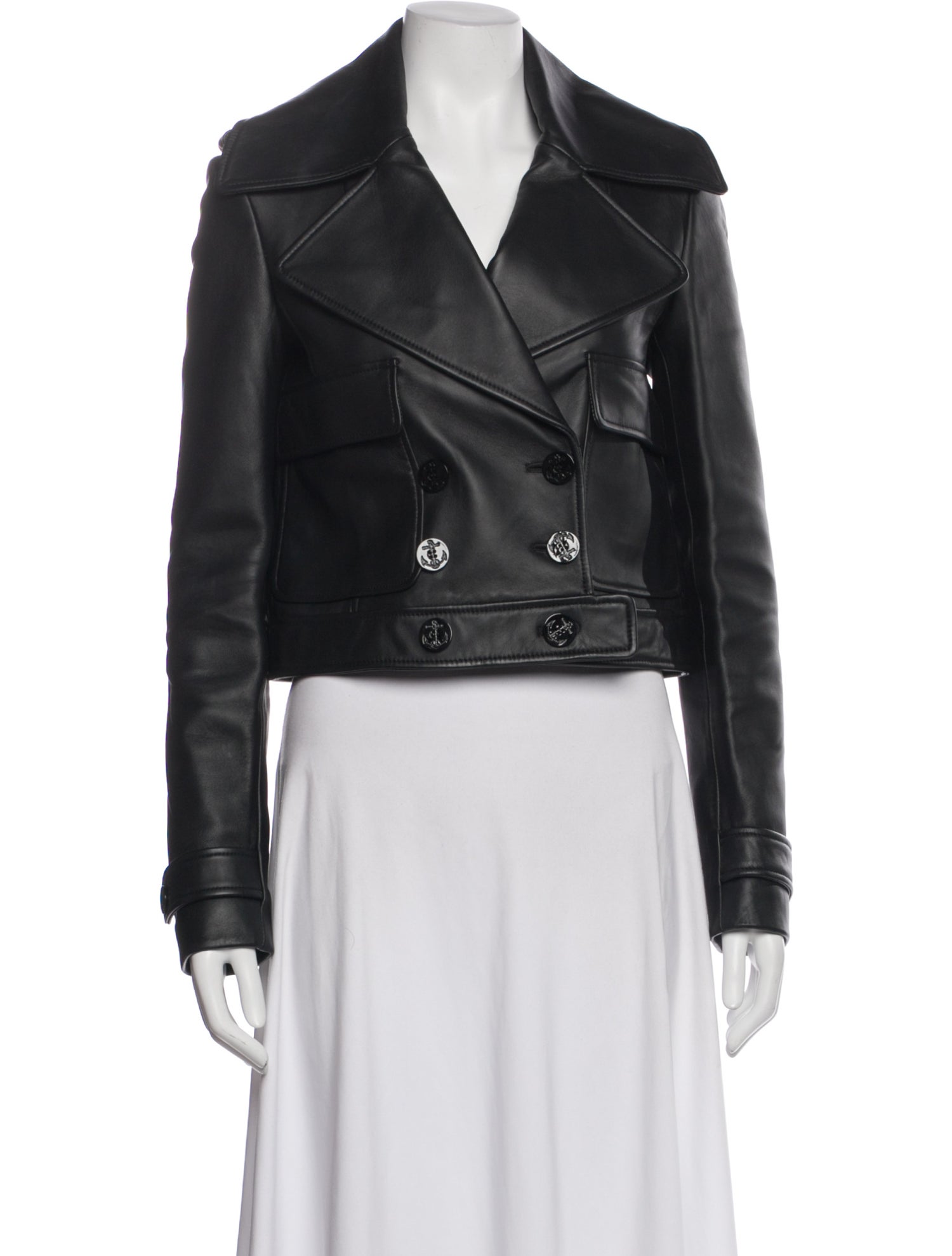 Altuzarra Lamb Leather Biker Jacket