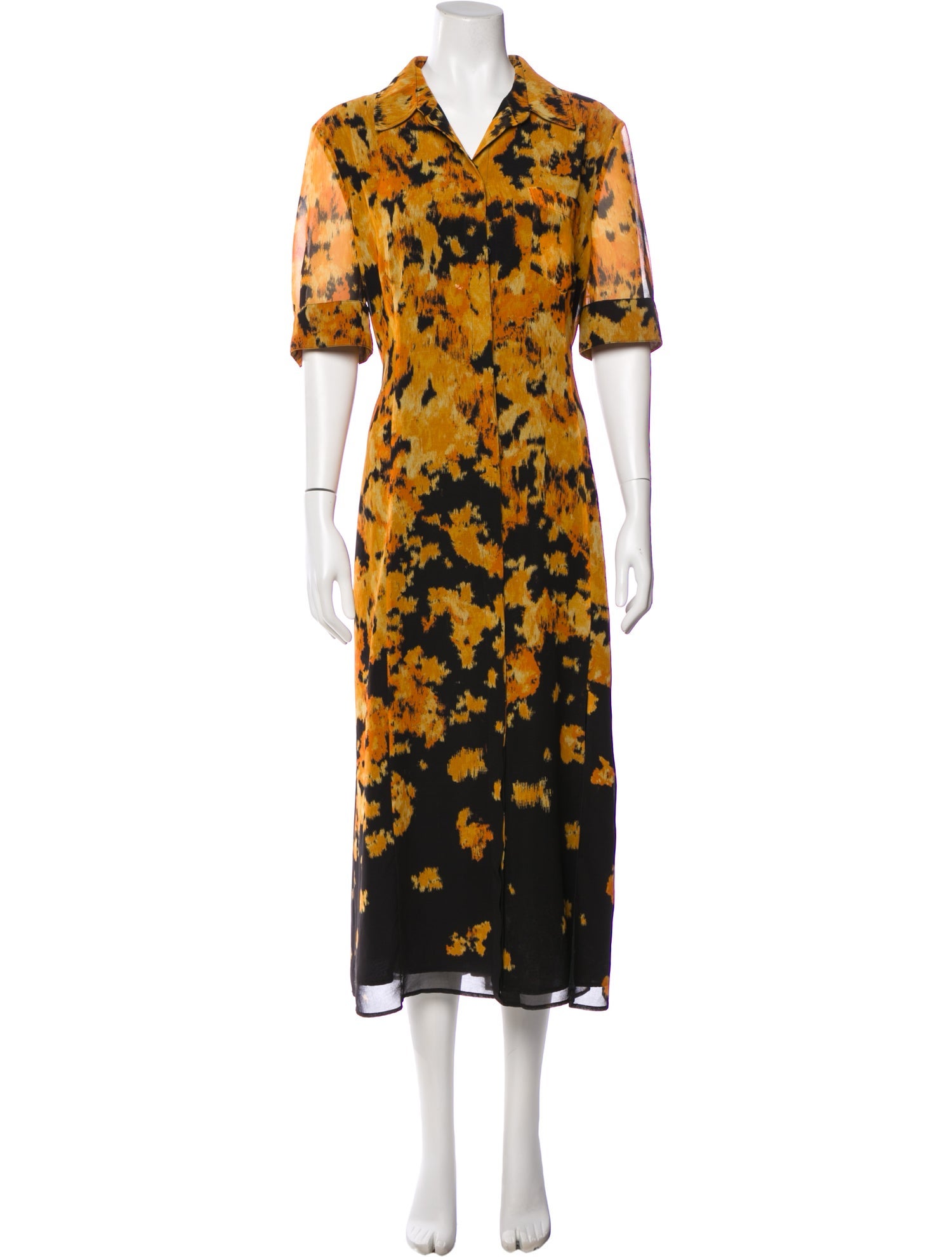 Altuzarra Floral Print Long Dress