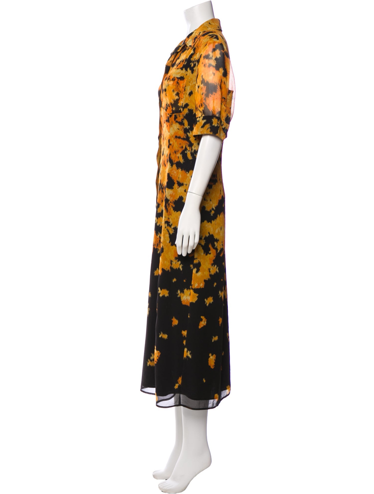 Altuzarra Floral Print Long Dress