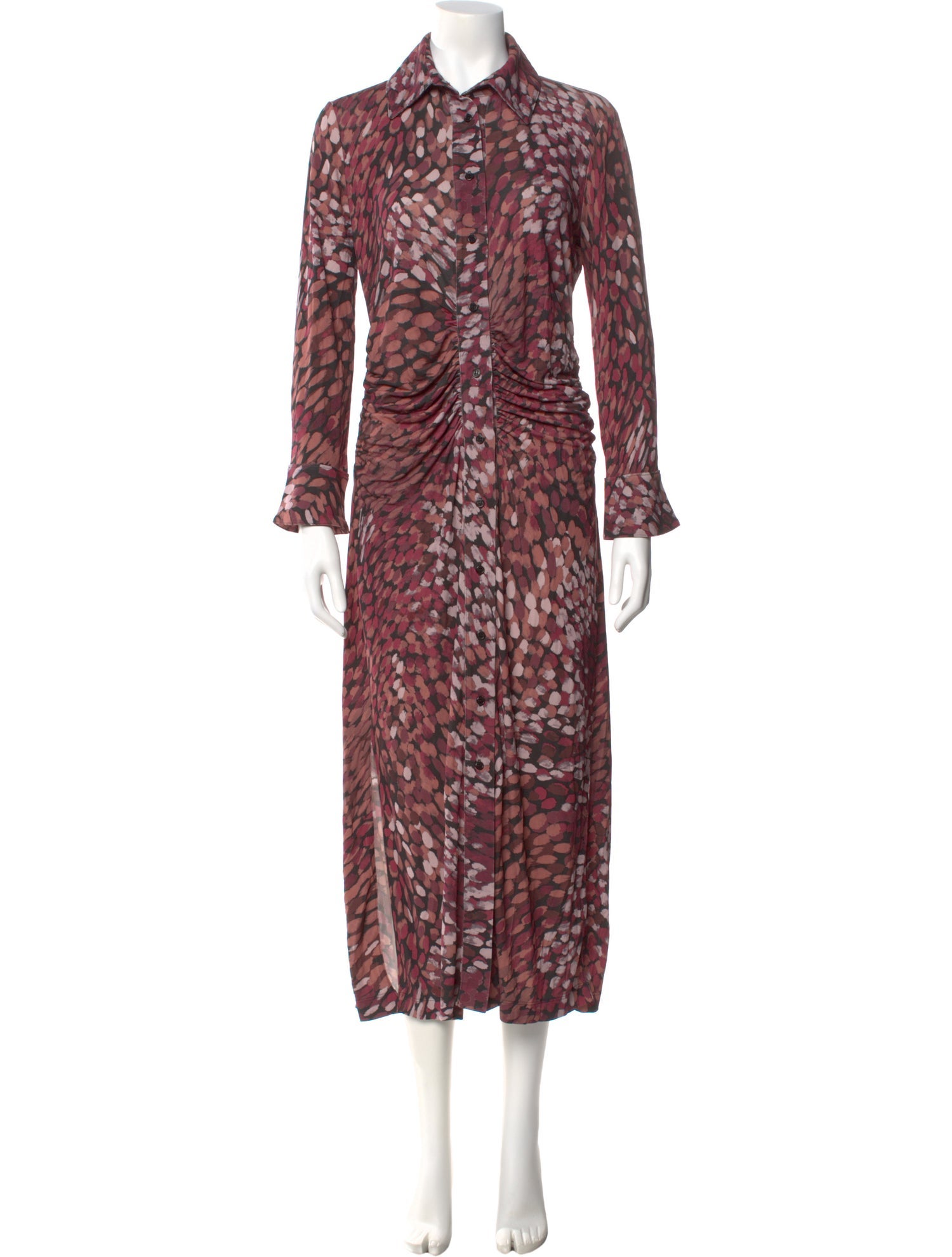 Altuzarra Animal Print Long Dress