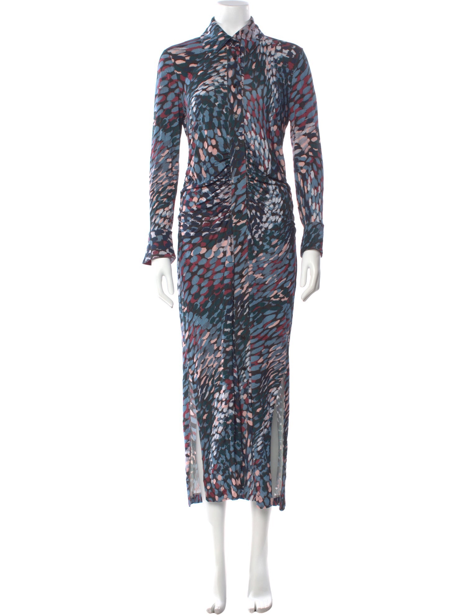 Altuzarra Animal Print Long Dress