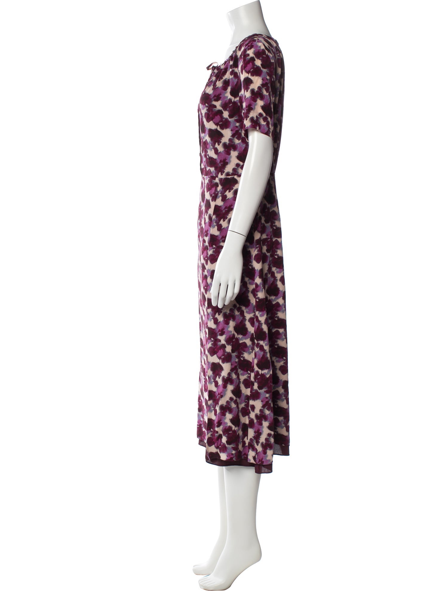 Altuzarra Silk Midi Length Dress