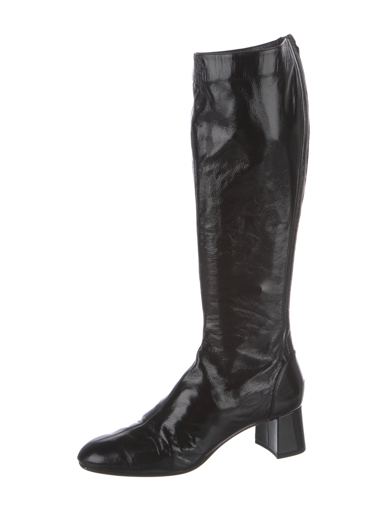 Altuzarra Patent Leather Riding Boots