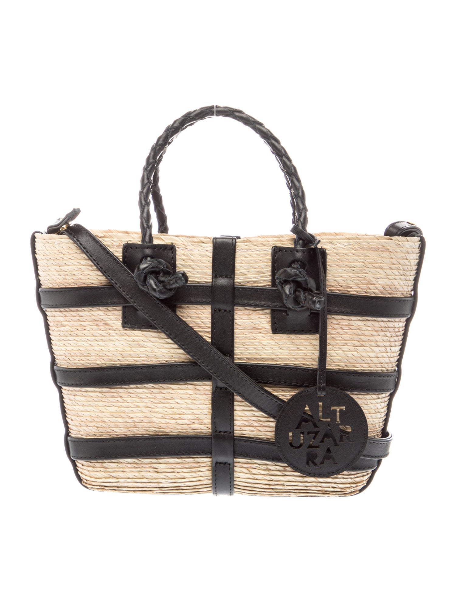 Altuzarra Straw Shoulder Bag