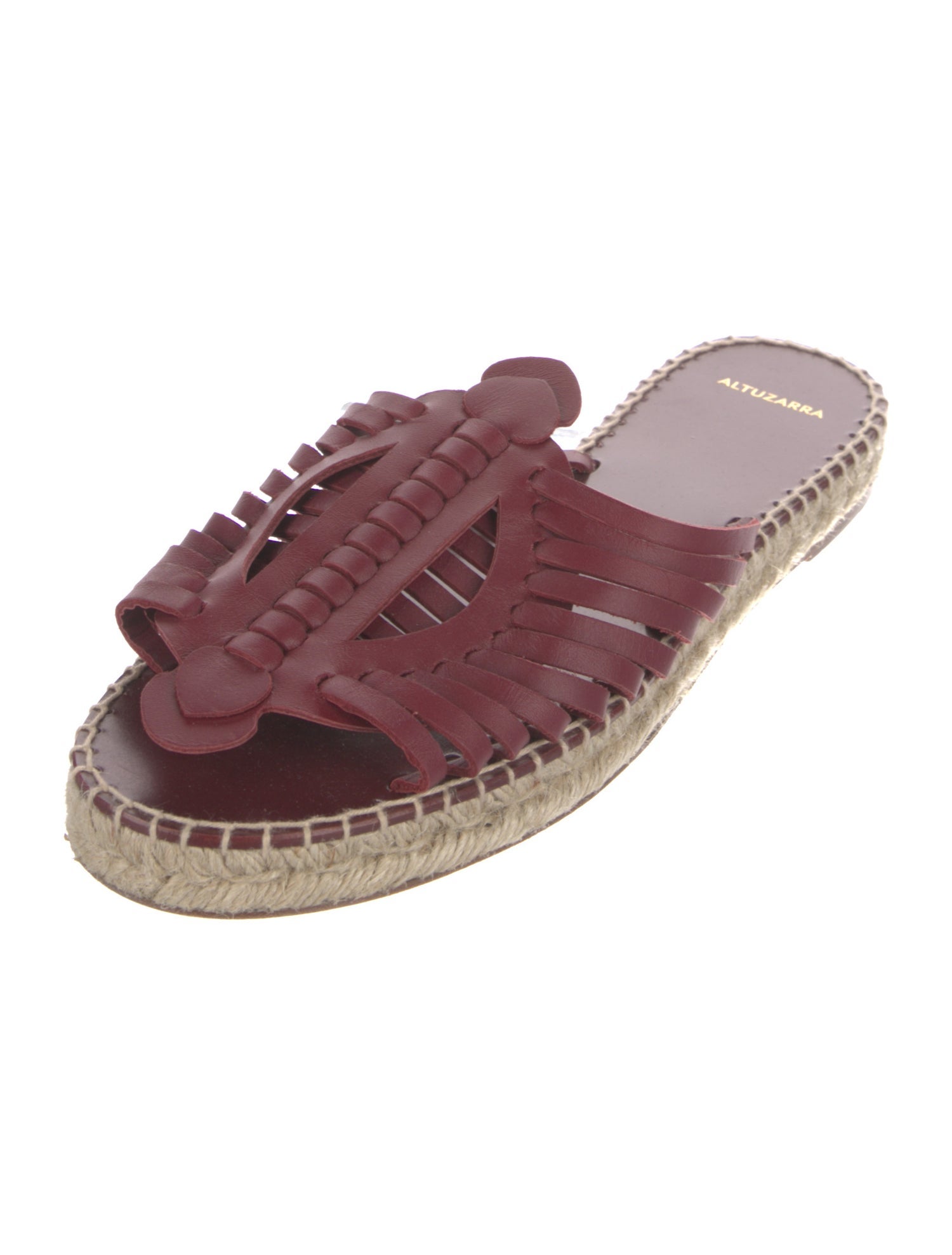 Altuzarra Leather Espadrilles