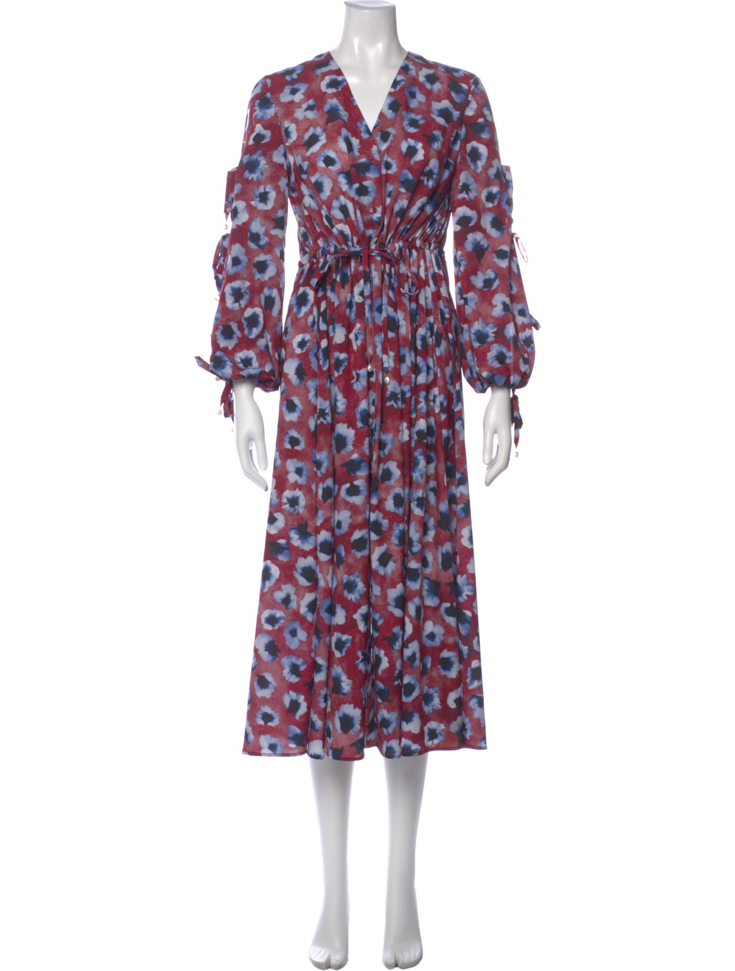 Altuzarra Printed Long Dress