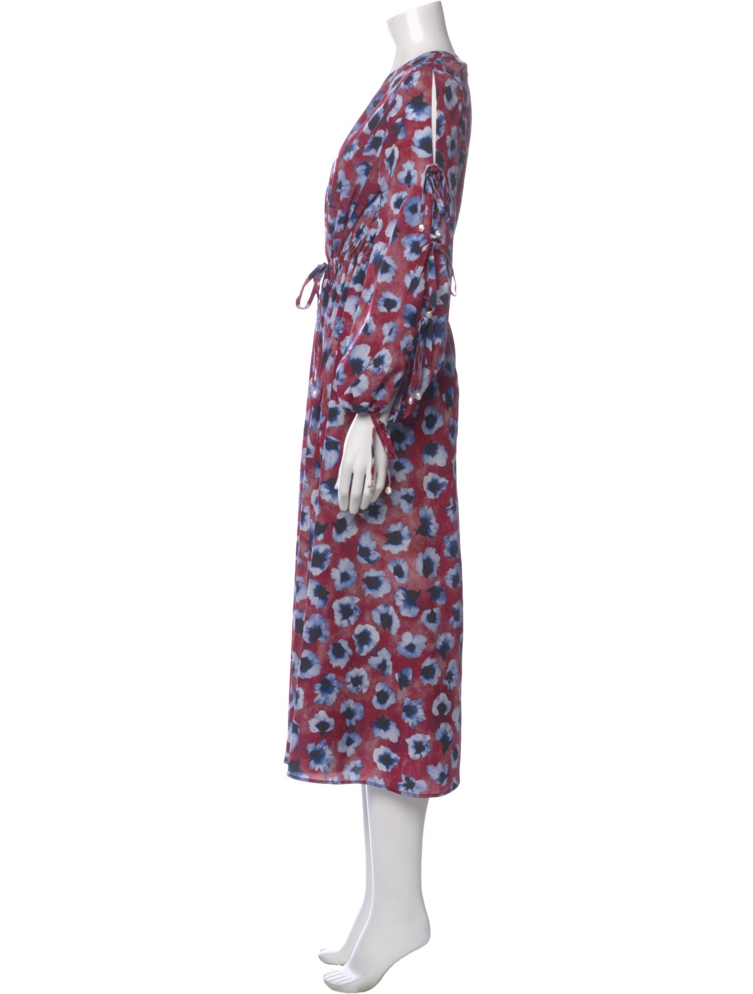 Altuzarra Printed Long Dress