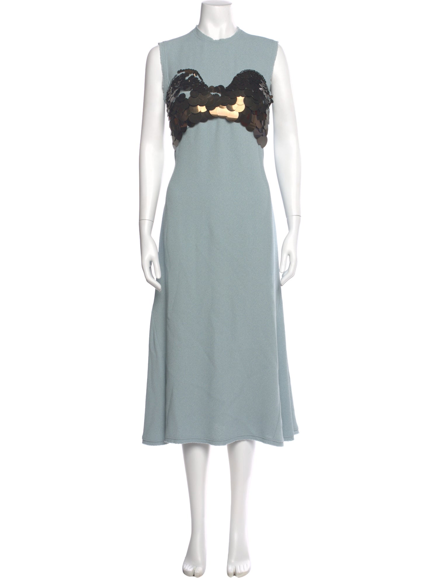 Altuzarra Mock Neck Long Dress