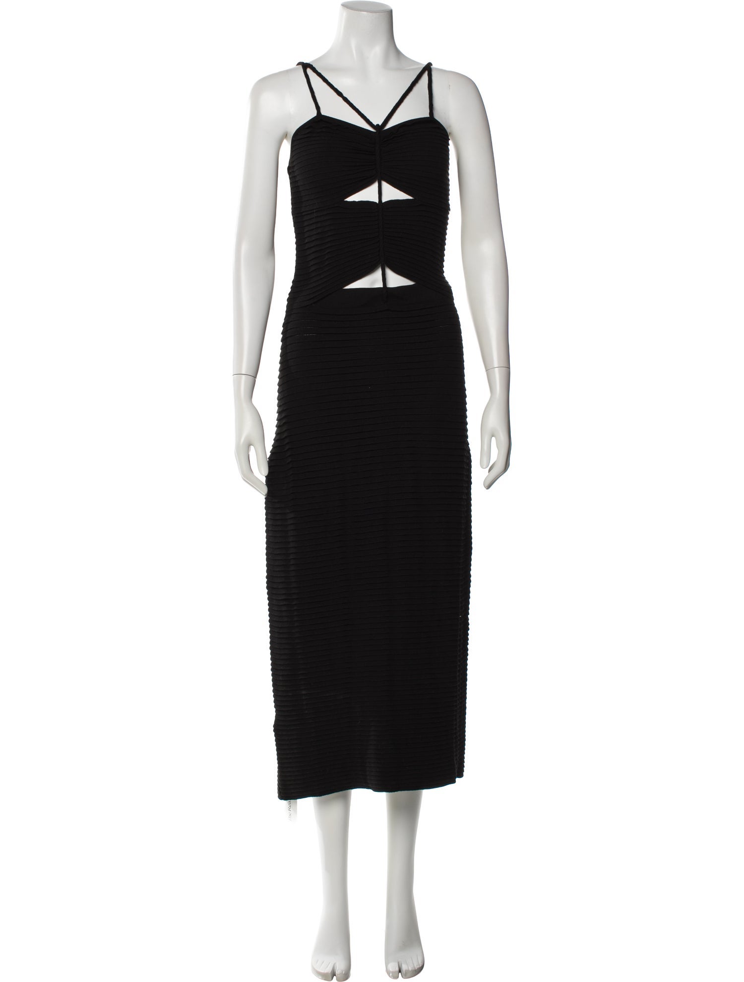 Altuzarra V-Neck Midi Length Dress