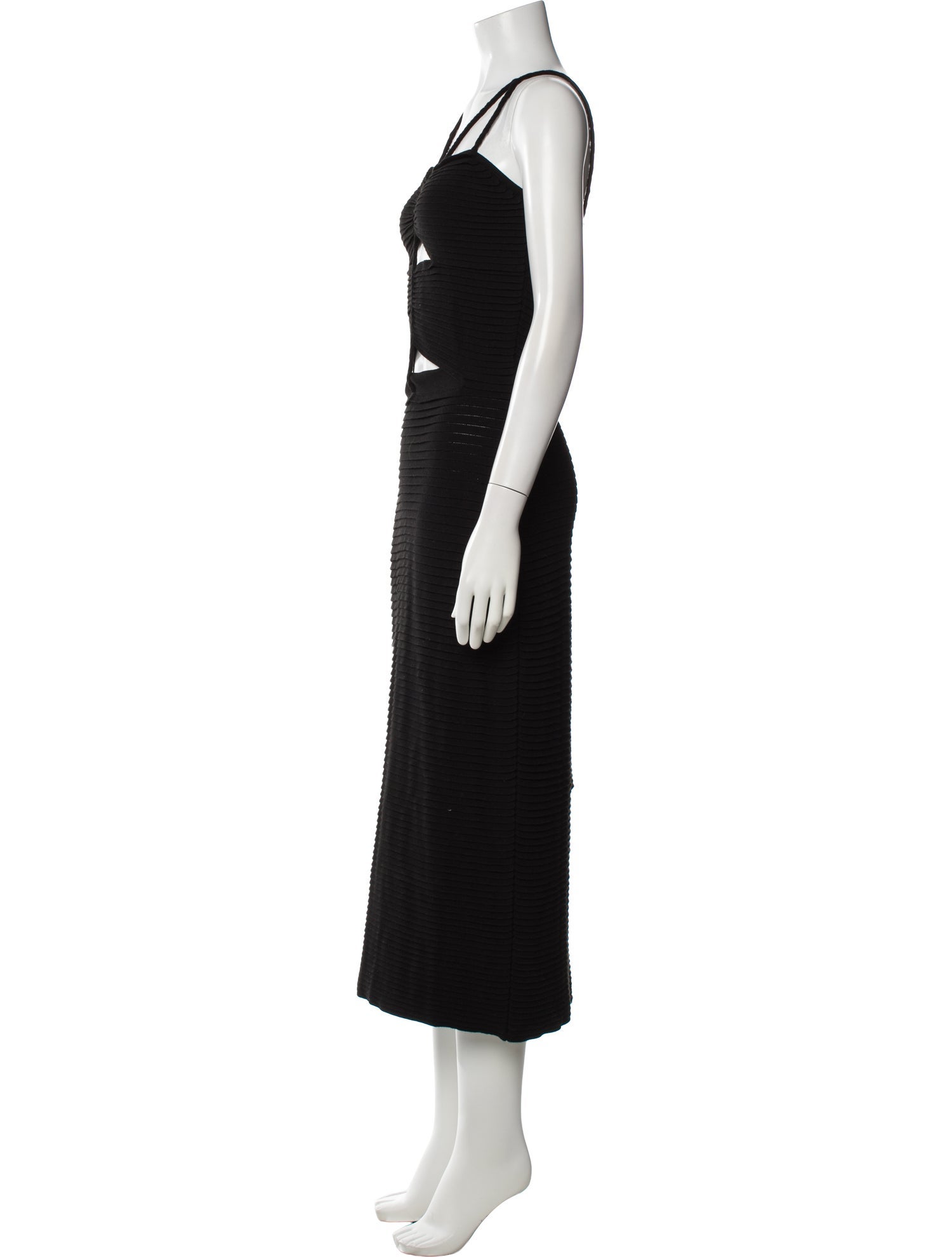 Altuzarra V-Neck Midi Length Dress