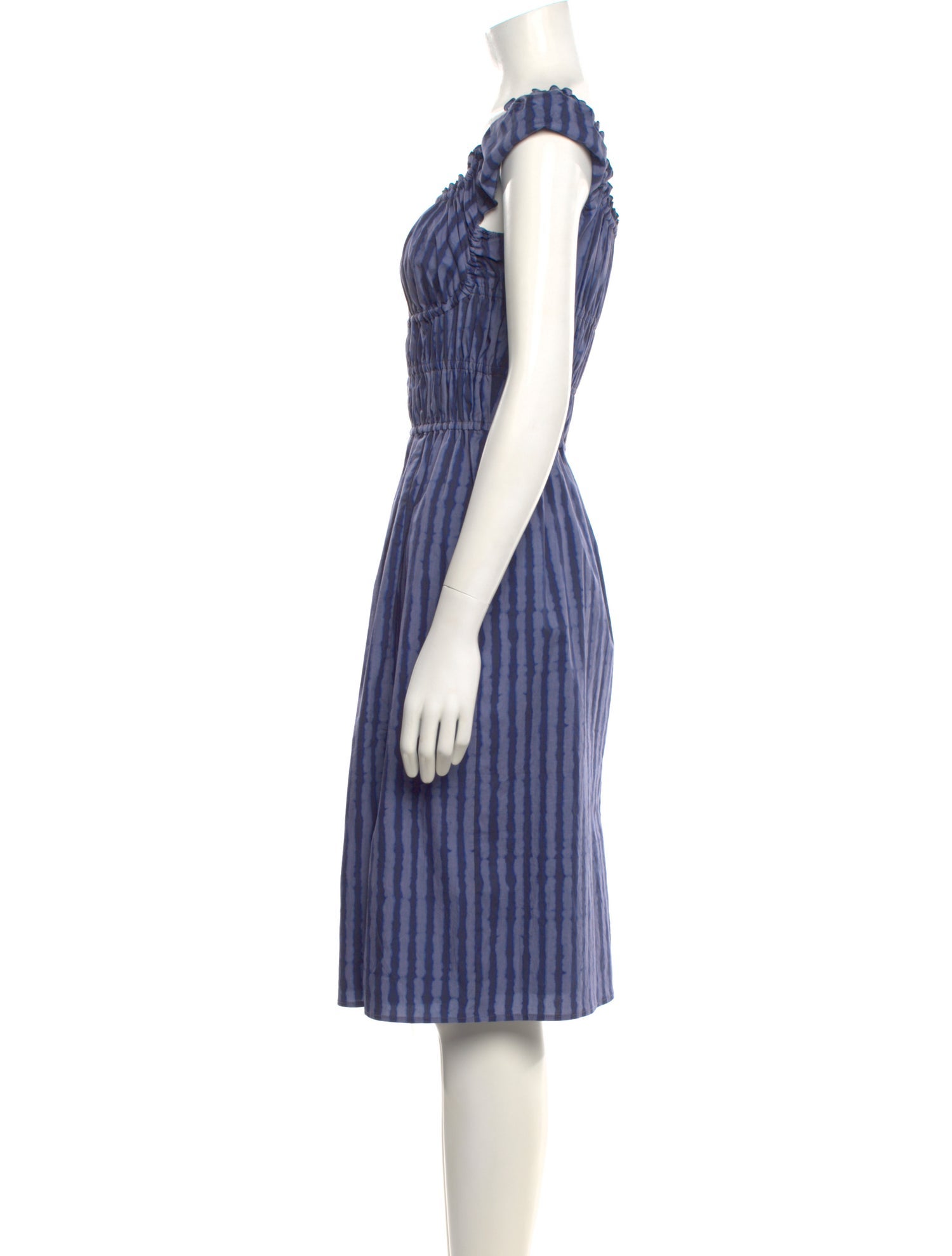 Altuzarra Plaid Print Knee-Length Dress