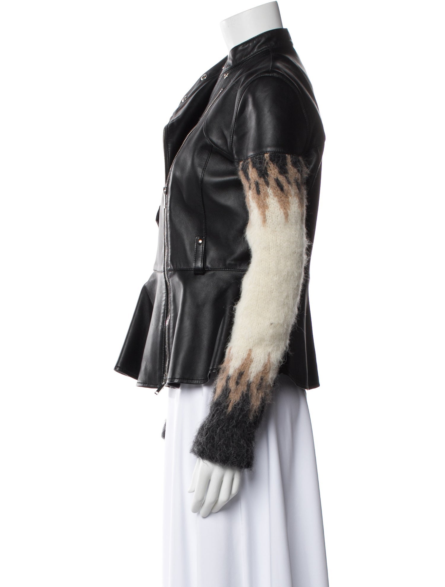 Altuzarra Lamb Leather Biker Jacket
