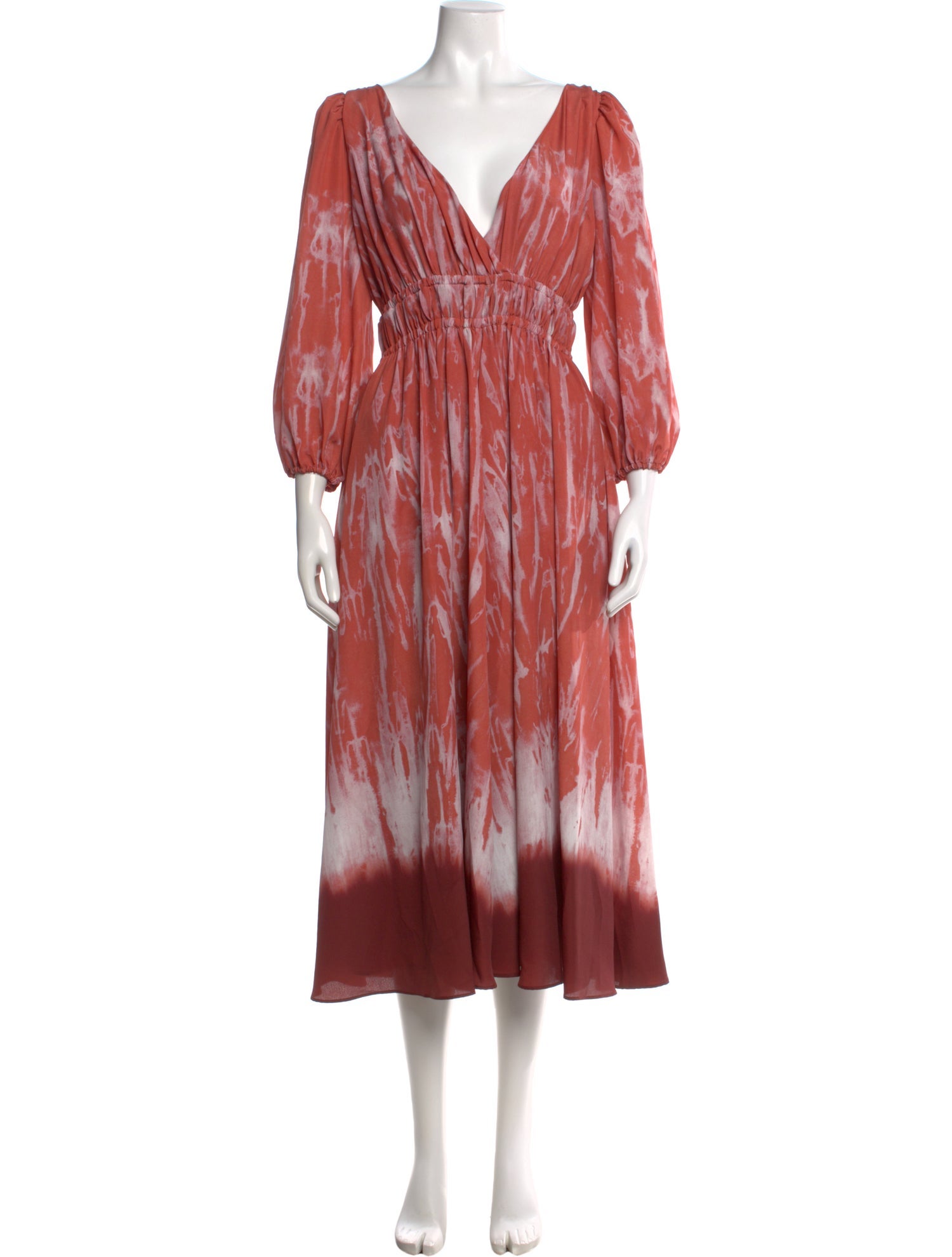 Altuzarra Tie-Dye Print Long Dress