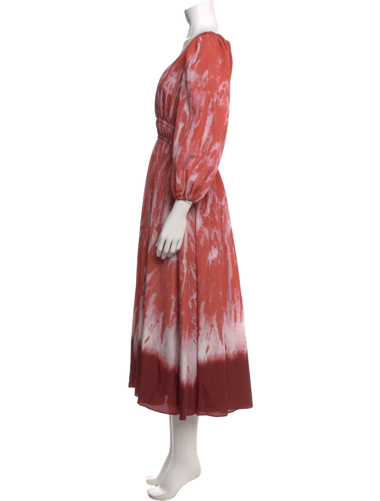 Altuzarra Tie-Dye Print Long Dress