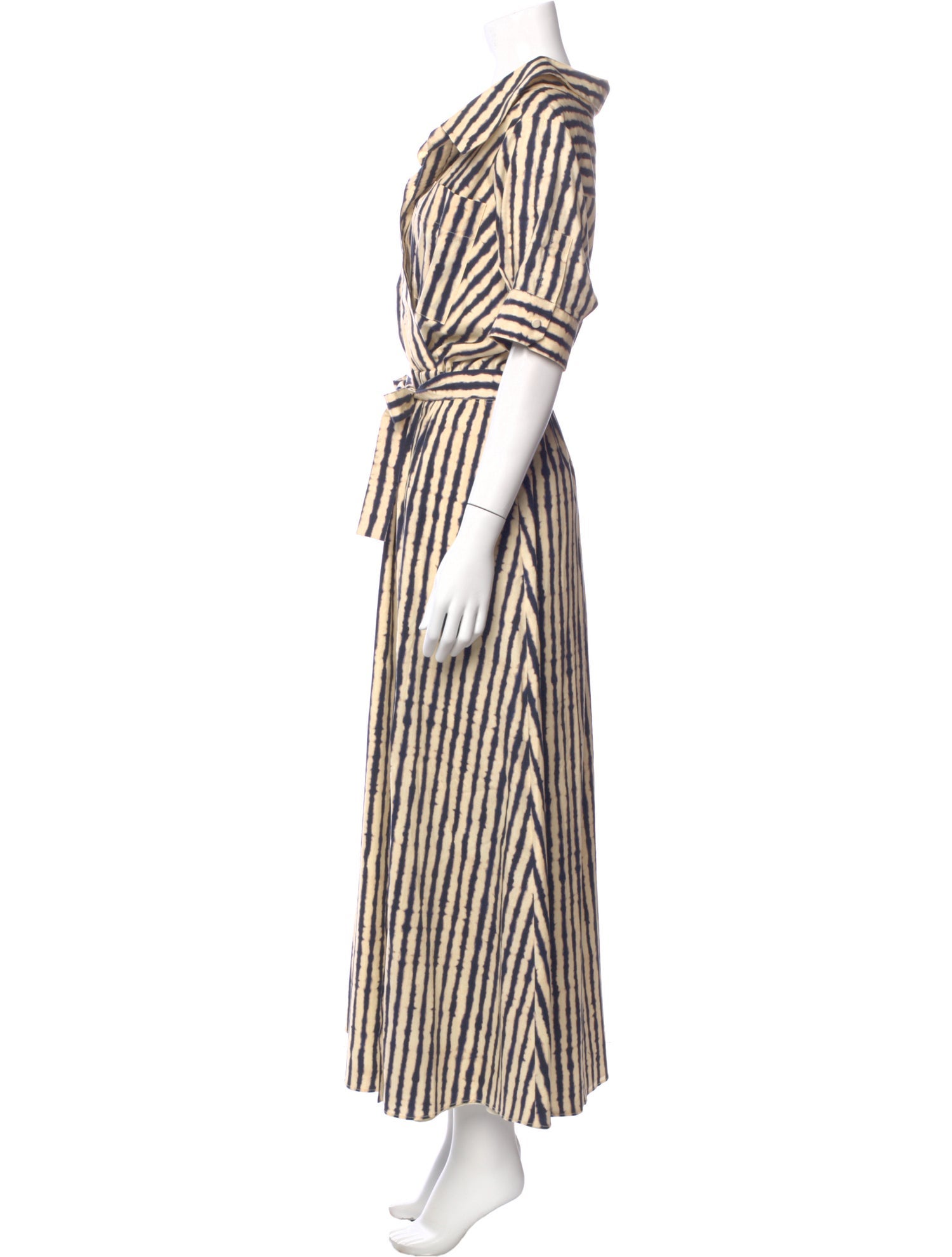 Altuzarra Striped Long Dress