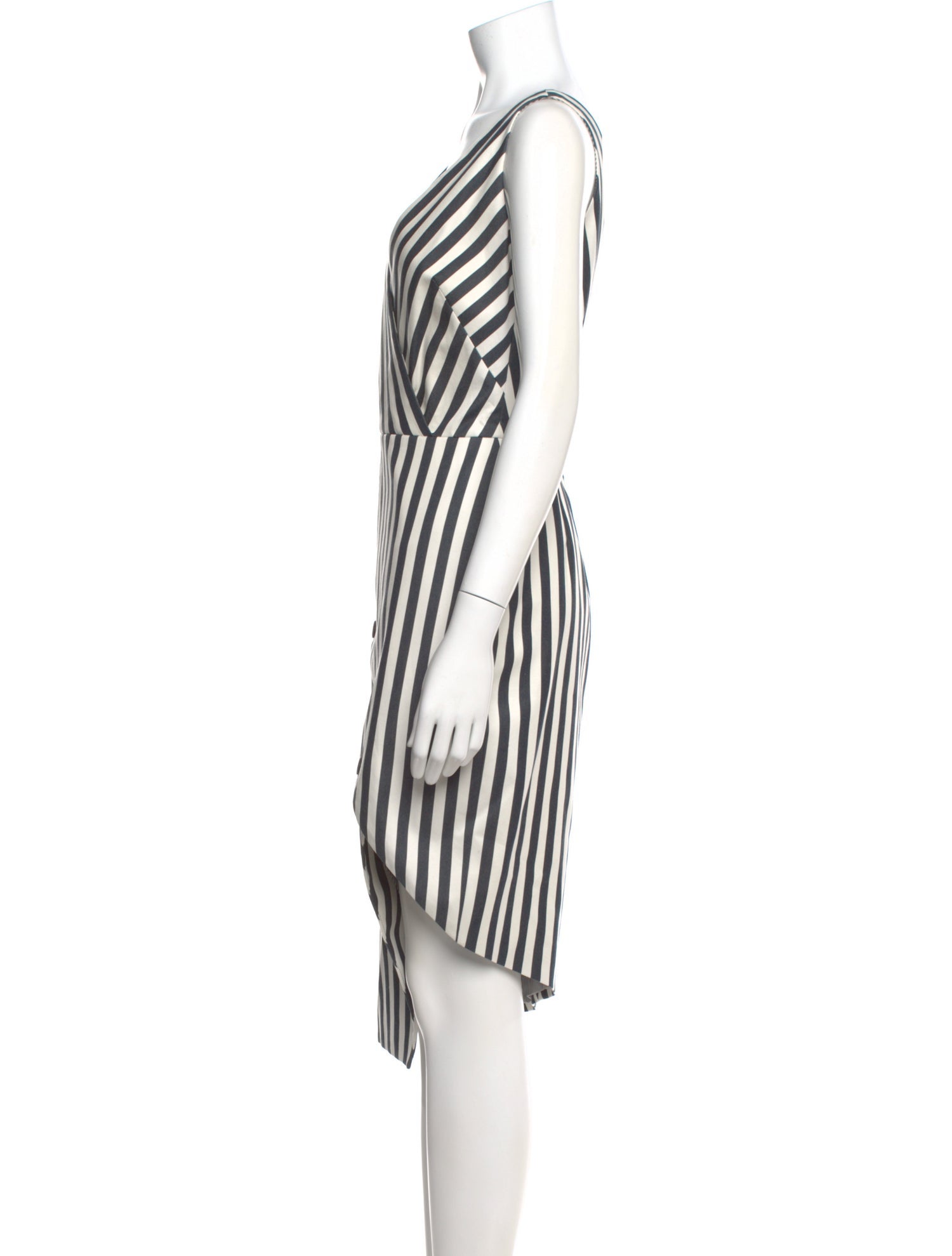 Altuzarra Striped Midi Length Dress w/ Tags