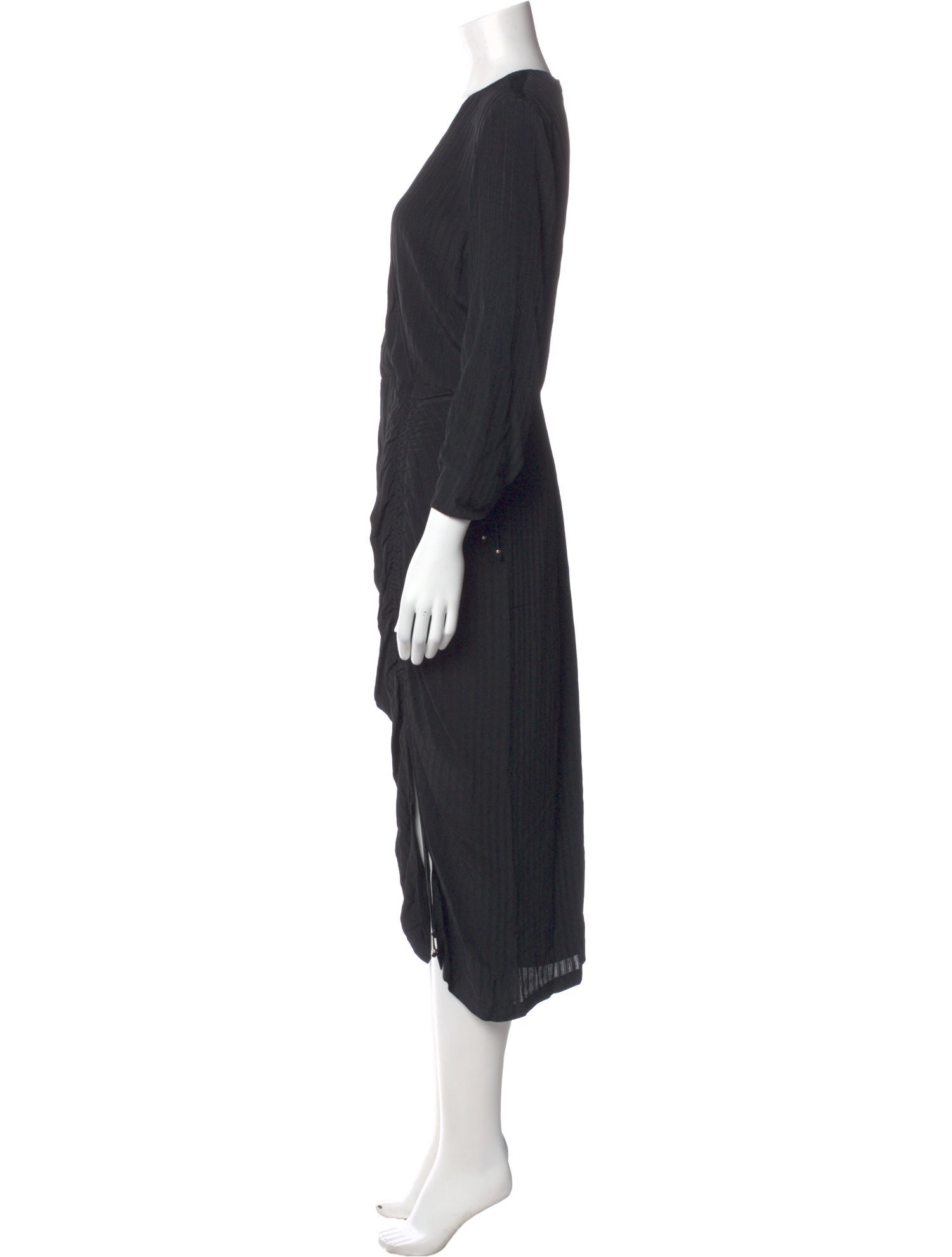 Altuzarra V-Neck Midi Length Dress