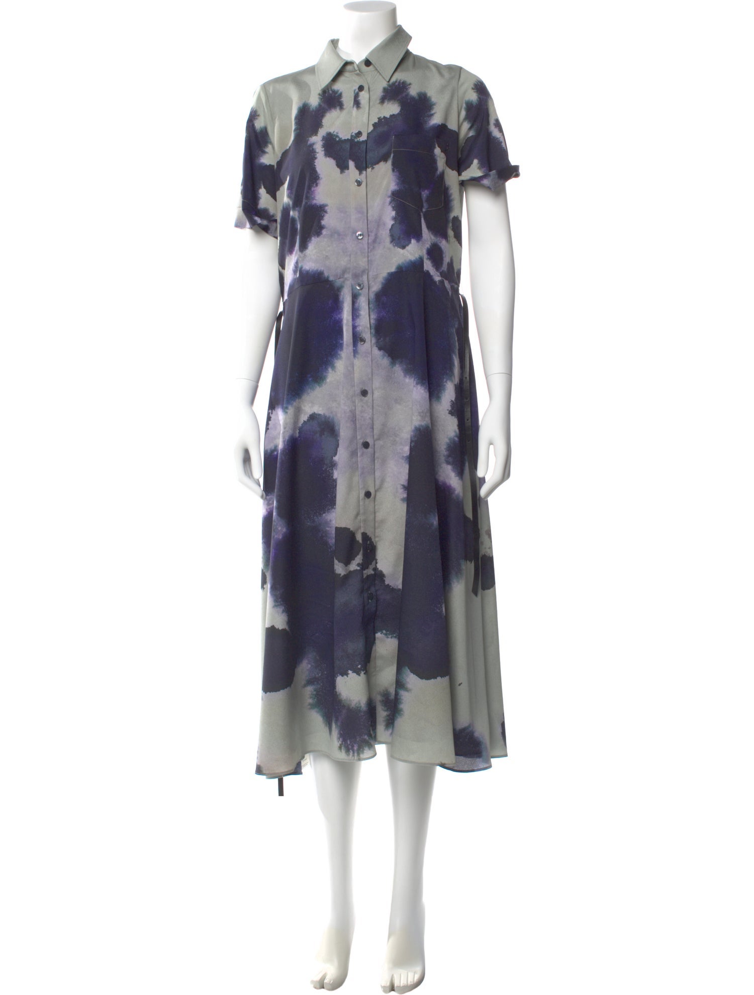 Altuzarra Tie-Dye Print Long Dress w/ Tags