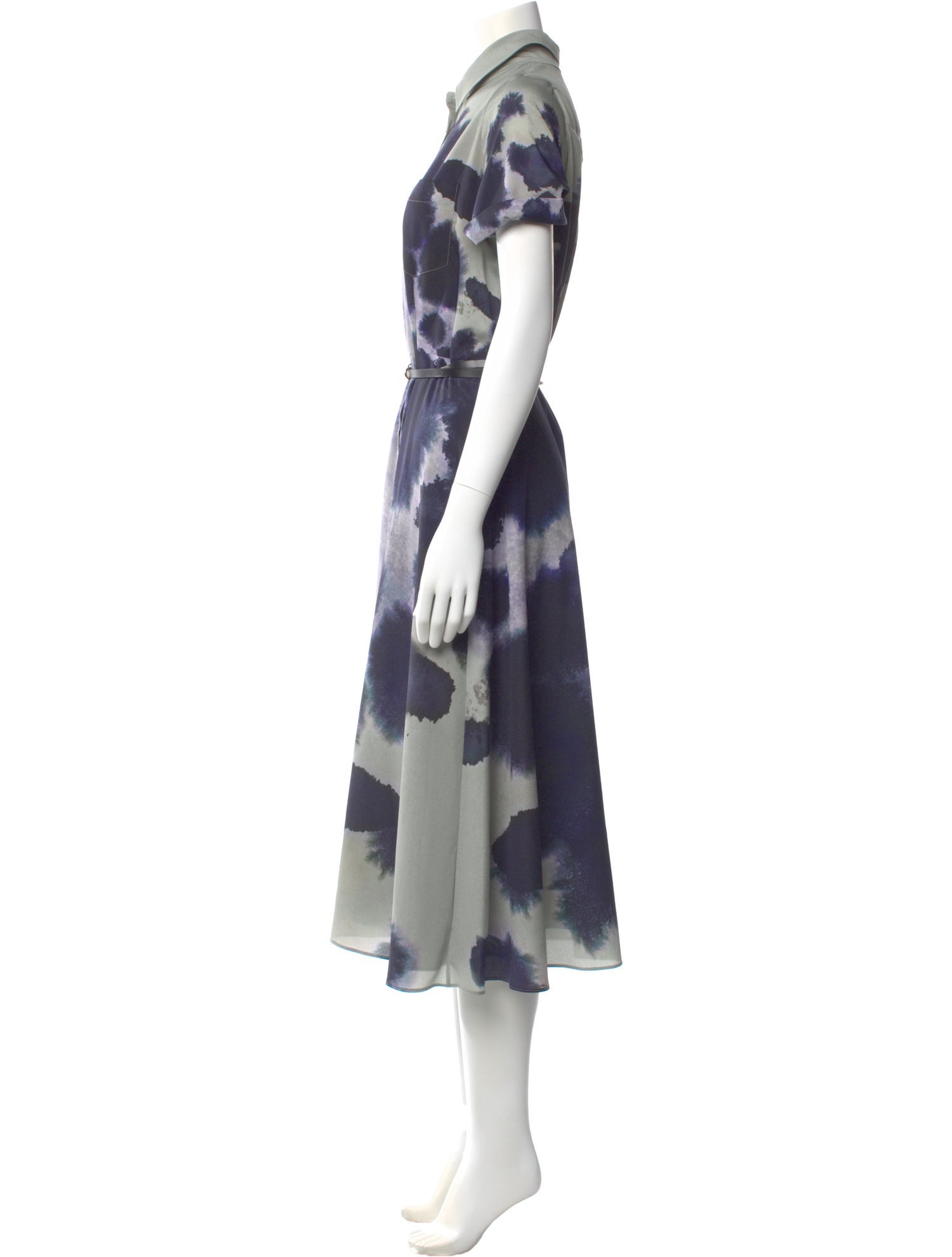 Altuzarra Tie-Dye Print Long Dress w/ Tags
