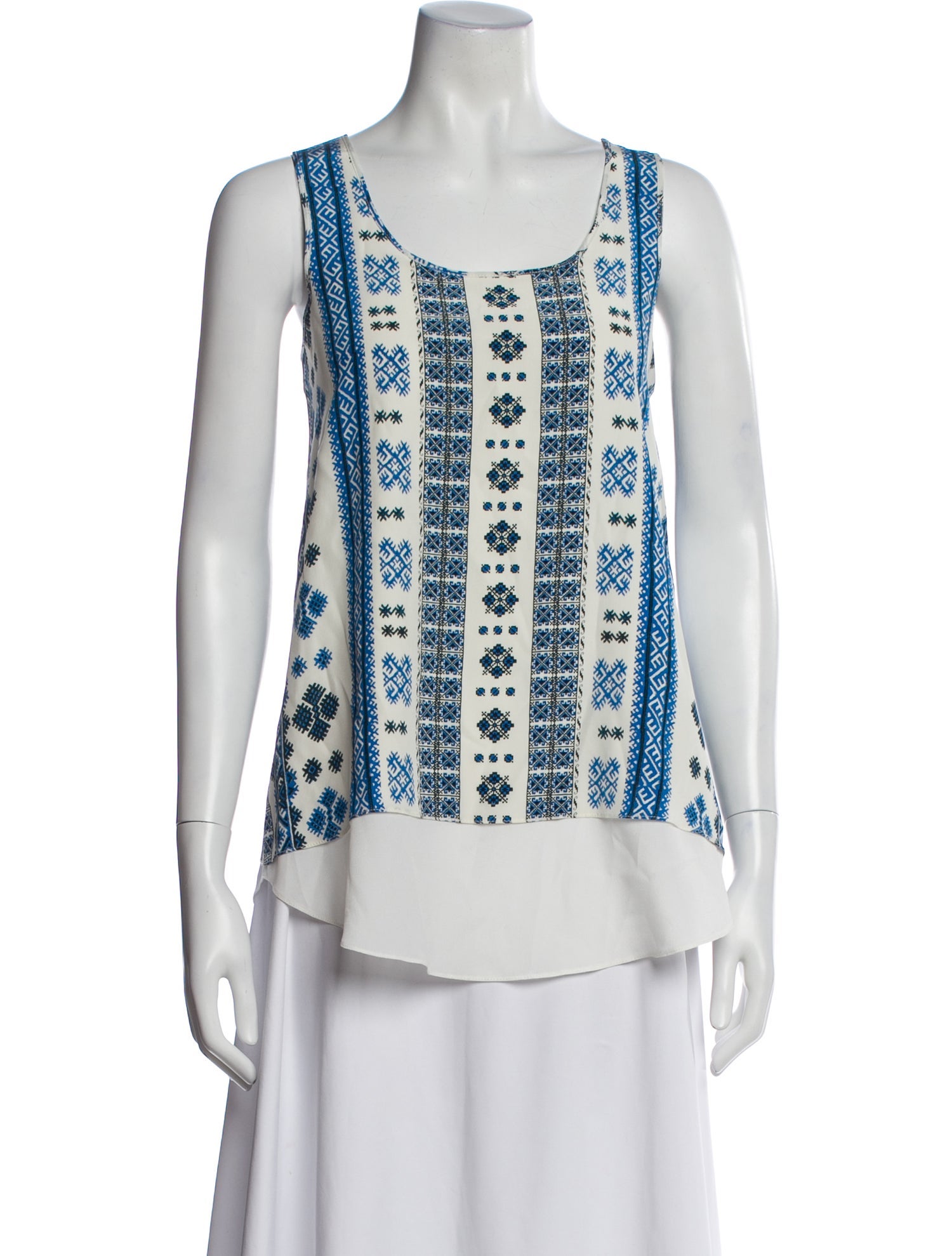 Altuzarra Silk Printed Blouse