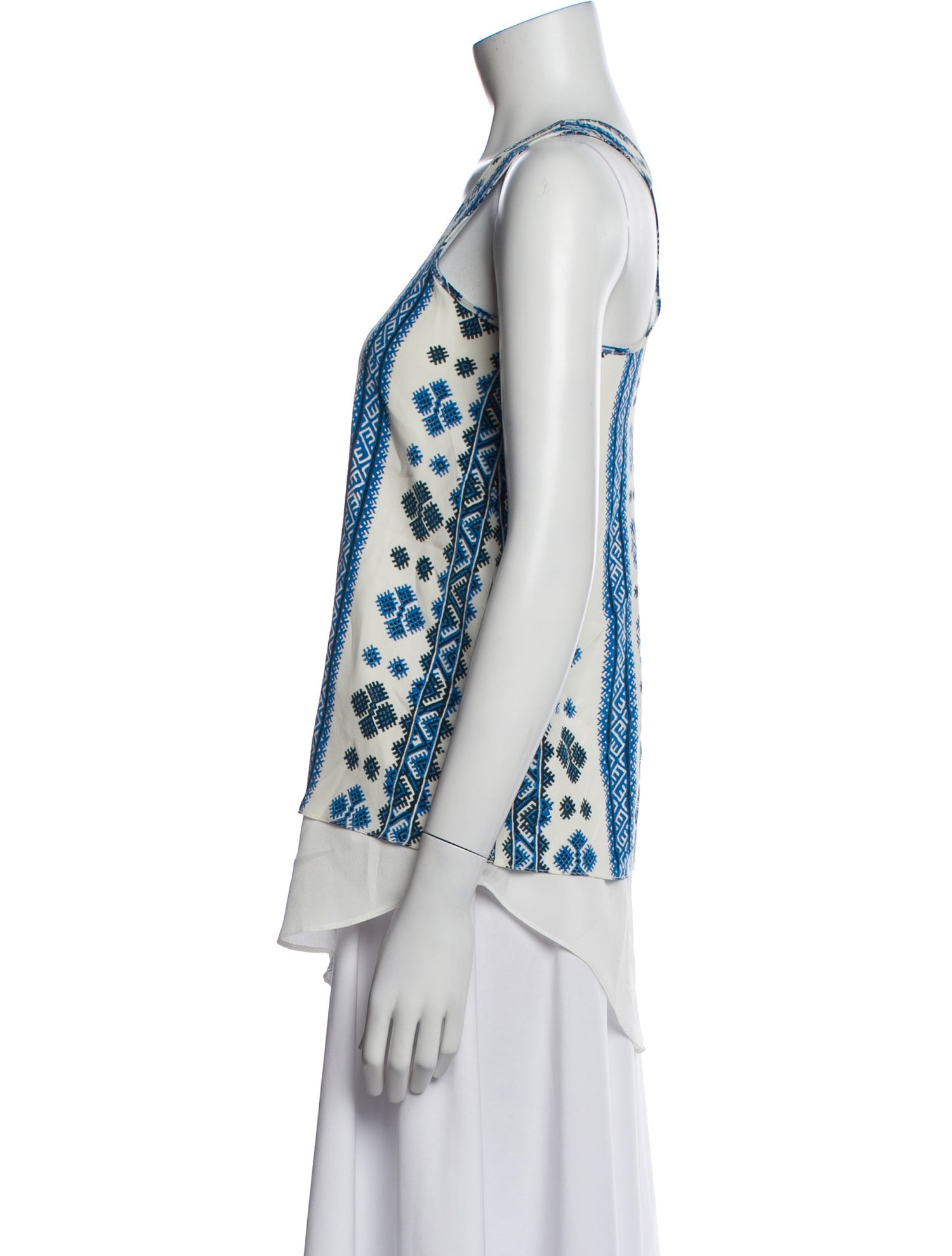 Altuzarra Silk Printed Blouse