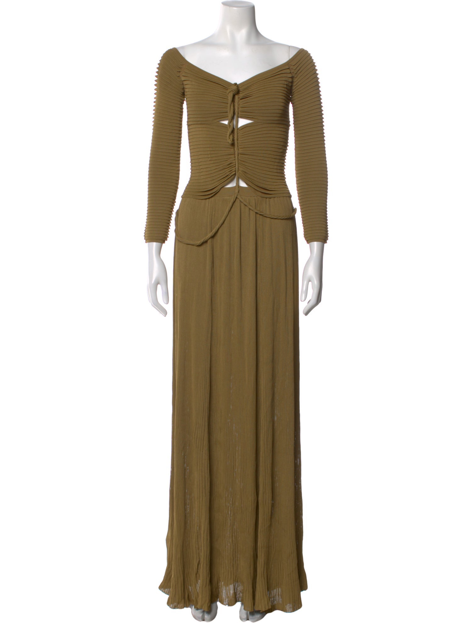 Altuzarra V-Neck Long Dress w/ Tags