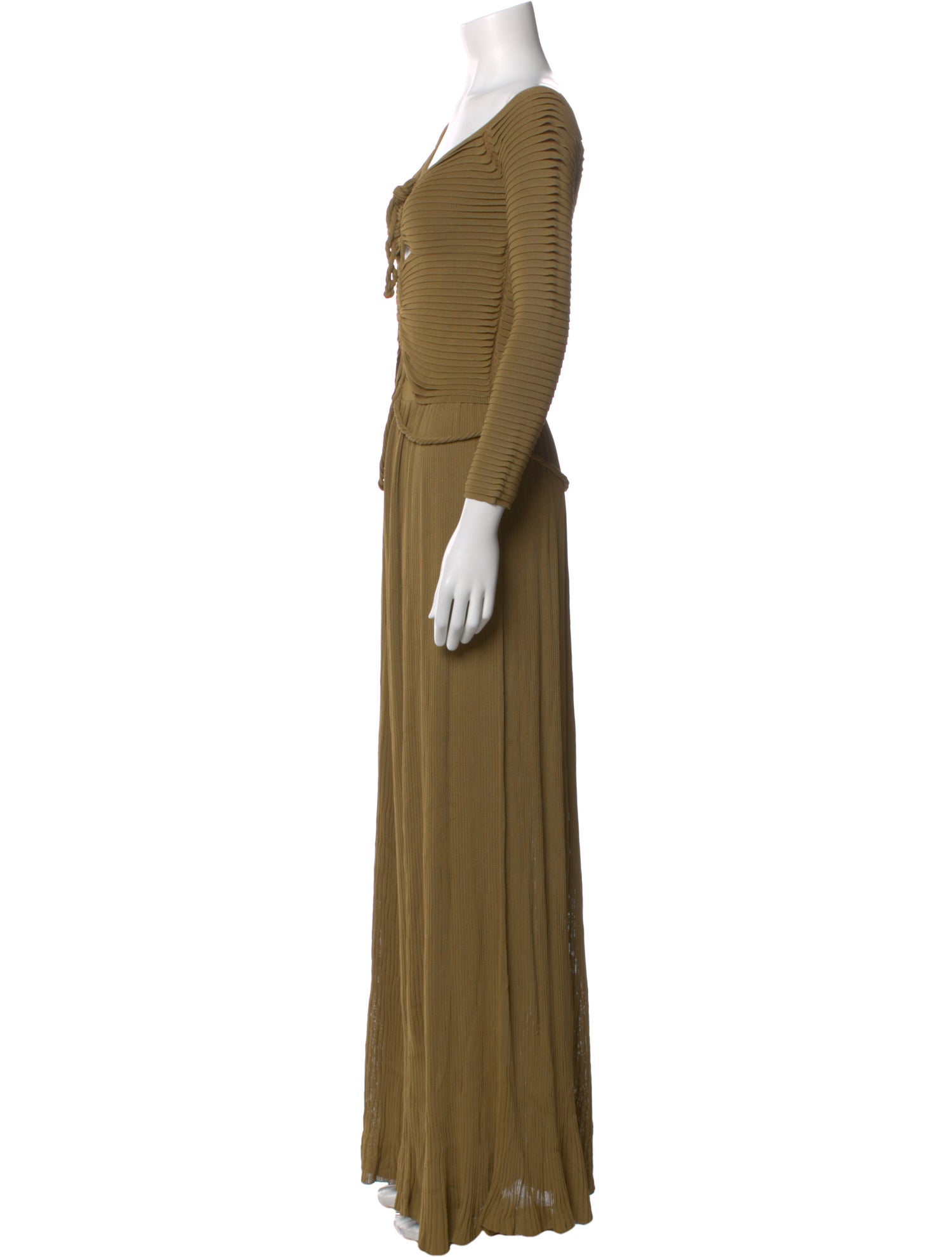 Altuzarra V-Neck Long Dress w/ Tags
