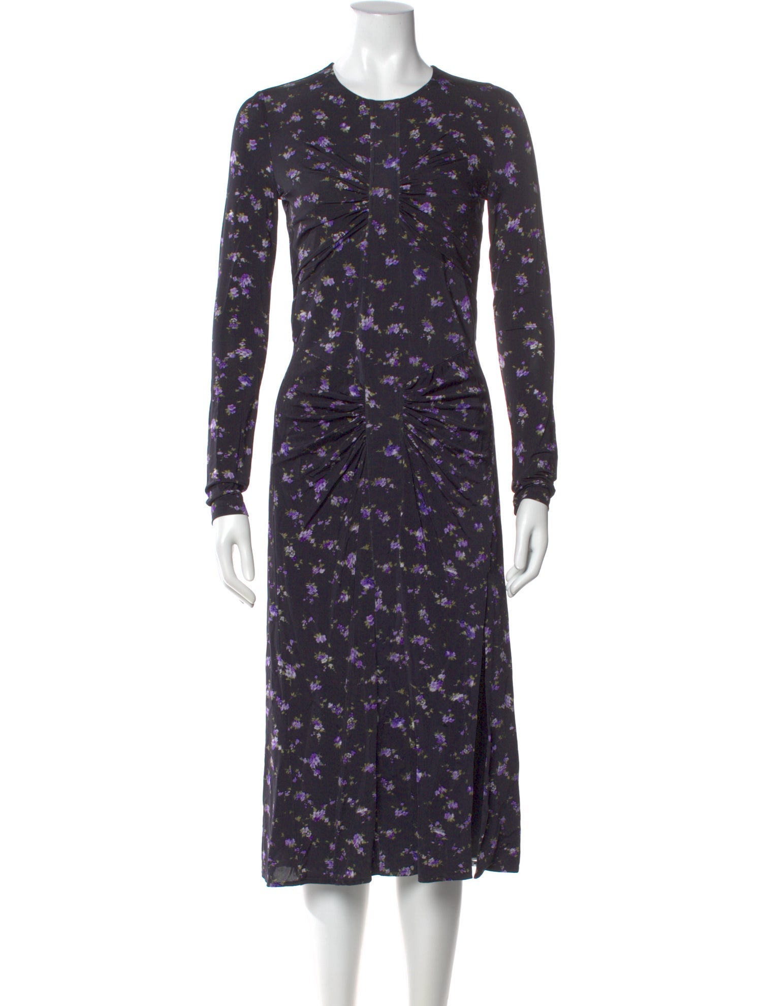 Altuzarra Floral Print Midi Length Dress