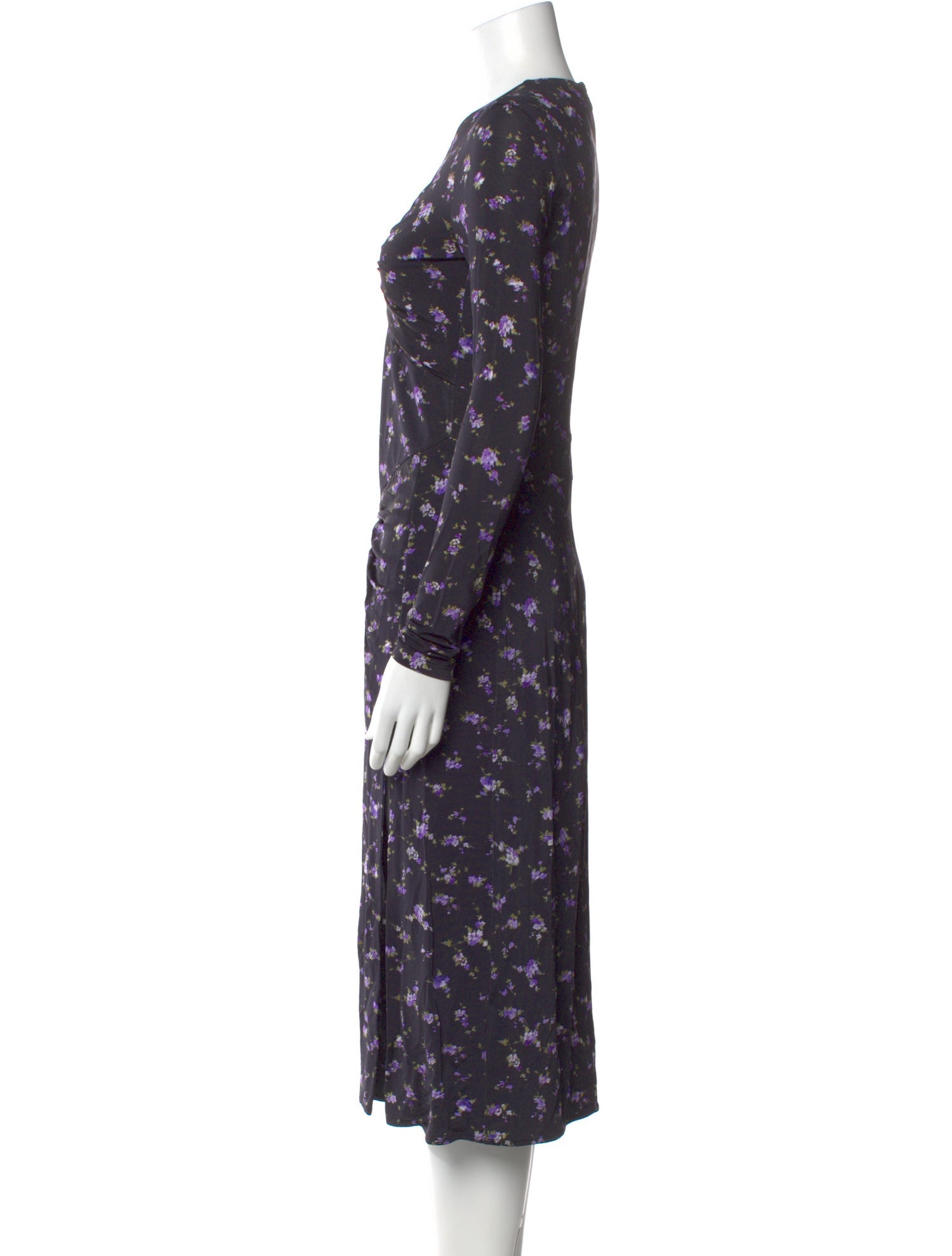 Altuzarra Floral Print Midi Length Dress