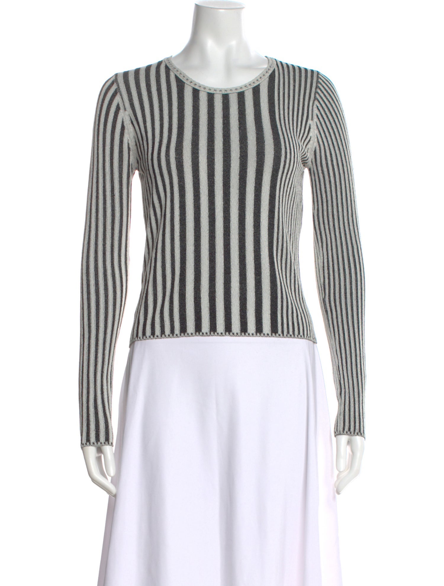 Altuzarra Striped Crew Neck Sweater