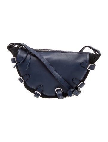 Pre-owned Altuzarra Leather Top Handle Bag In Blue