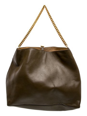 Pre-owned Altuzarra Leather Shoulder Bag In Brown