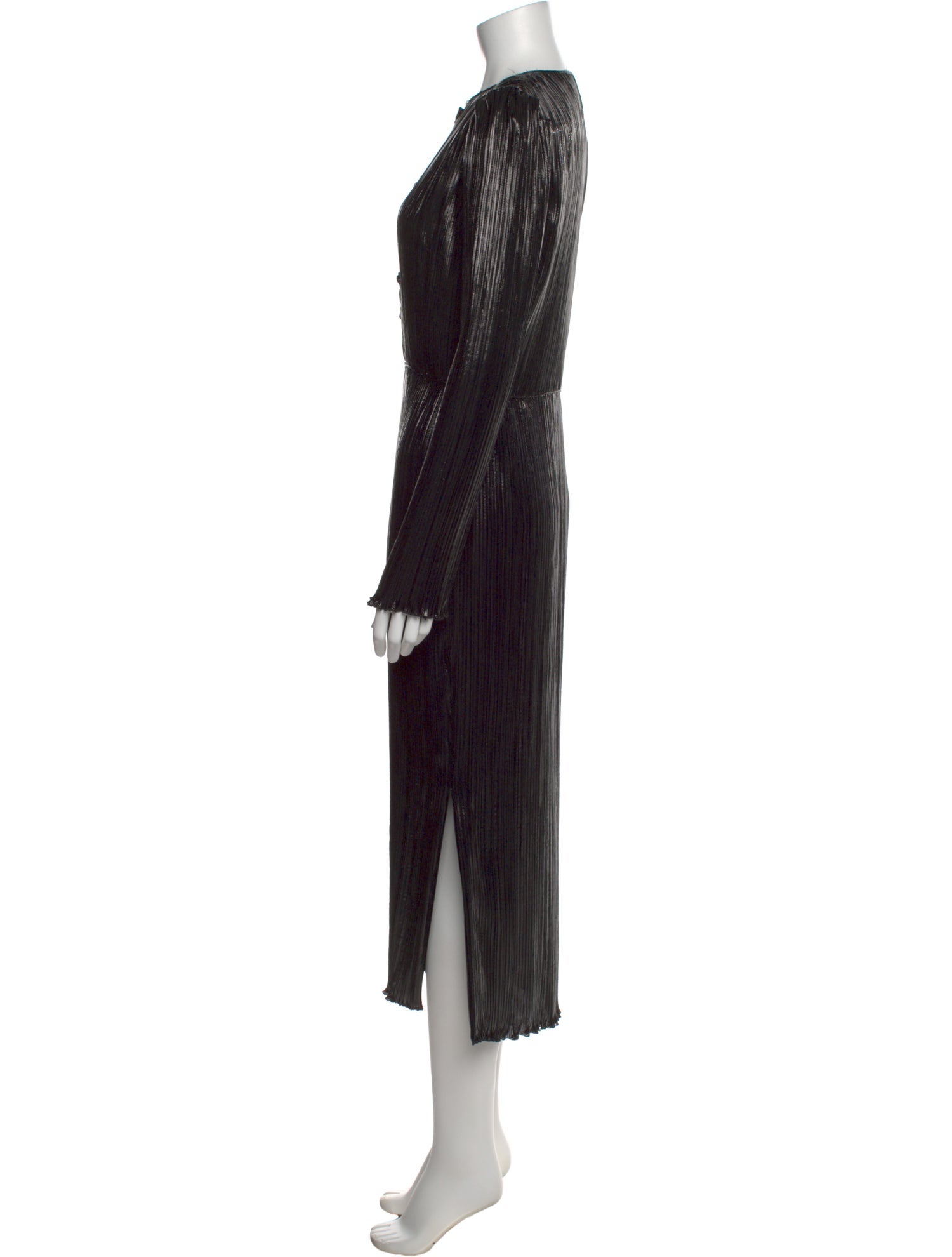 Altuzarra Tie Neck Midi Length Dress