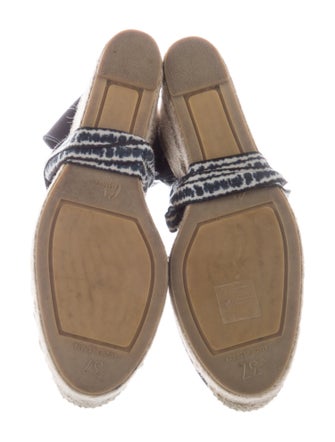 Altuzarra x Castaner Canvas Tie-Dye Print D'Orsay Pumps