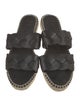 Altuzarra x Castaner Leather Braided Accents Slides