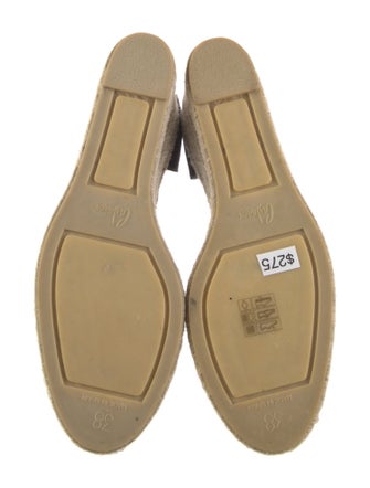 Altuzarra x Castaner Canvas Printed D'Orsay Pumps