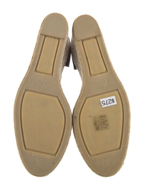 Altuzarra x Castaner Canvas Printed D'Orsay Pumps