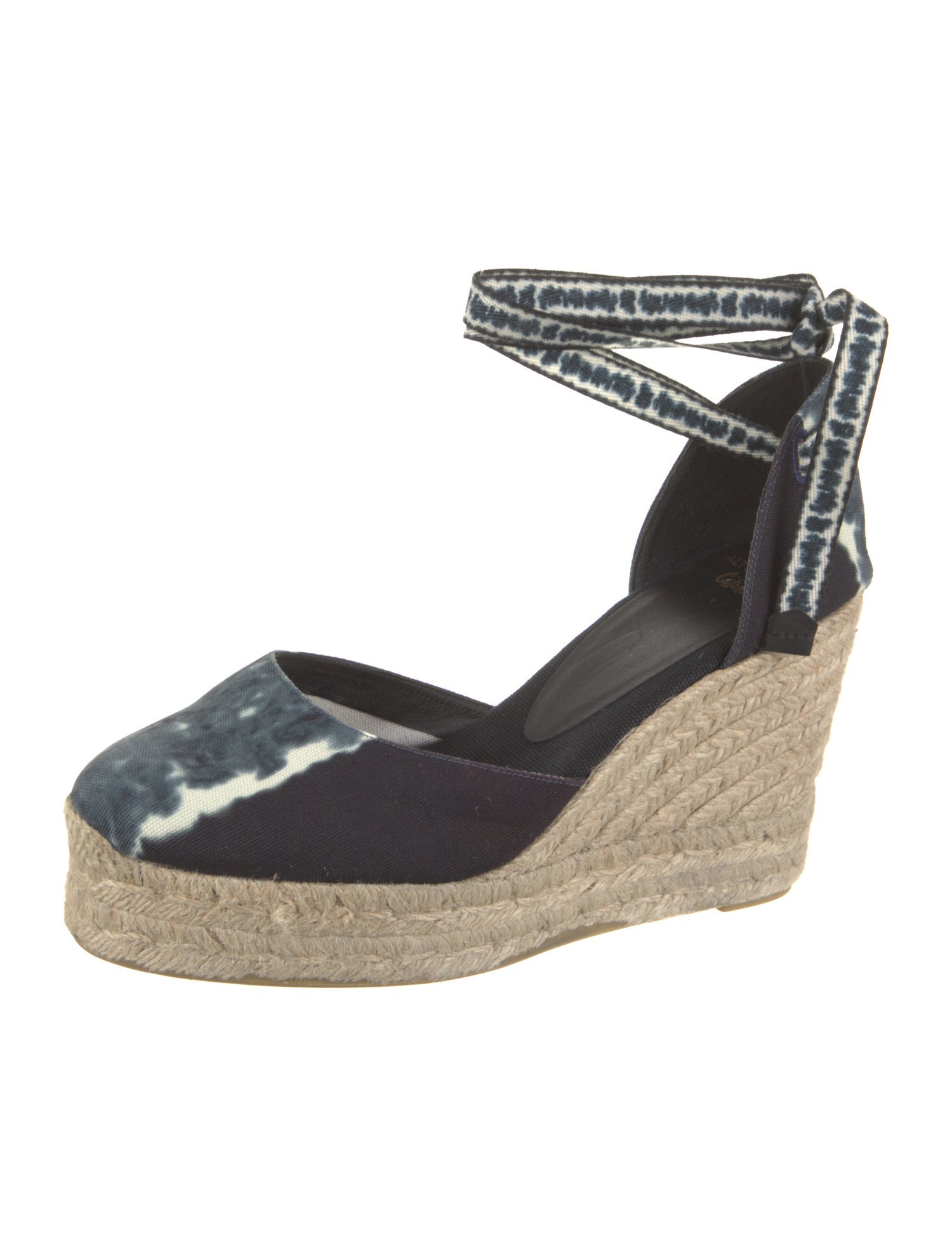 Altuzarra x Castaner Canvas Printed Pumps