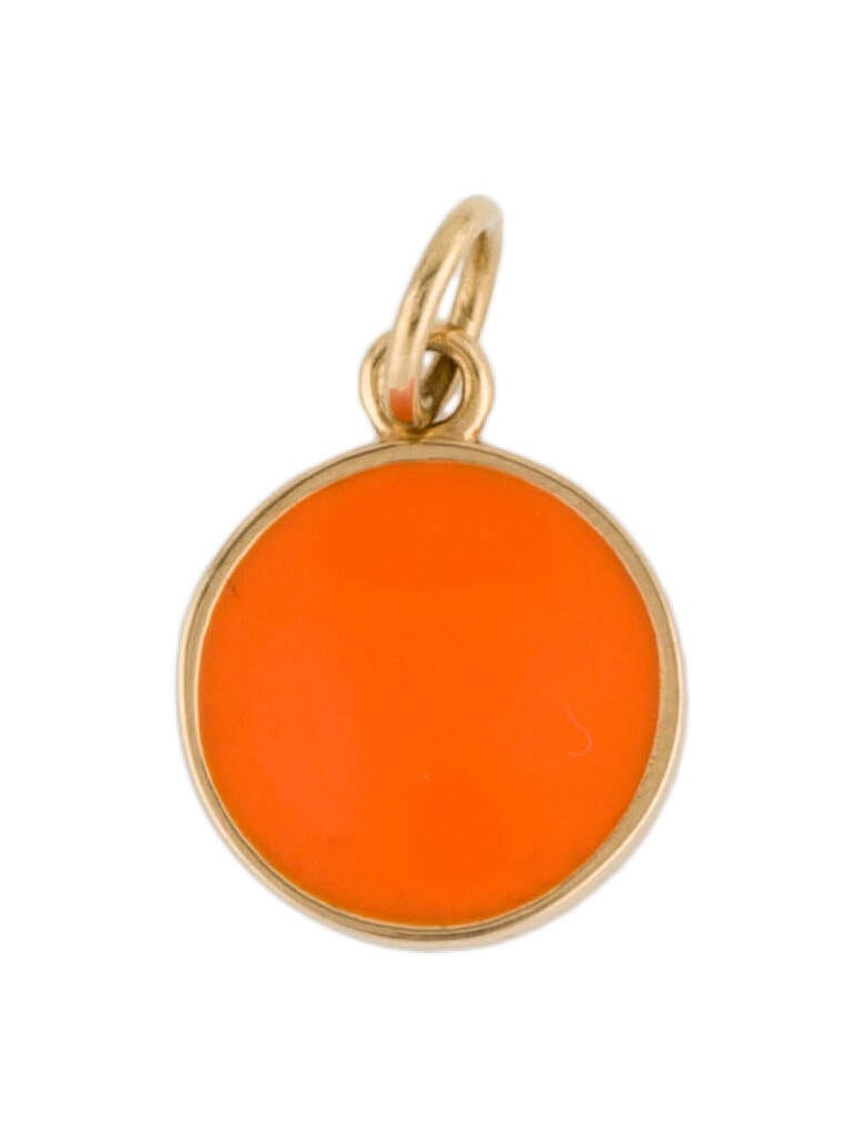 Alison Lou 14K Enamel Angry Emoji Charm