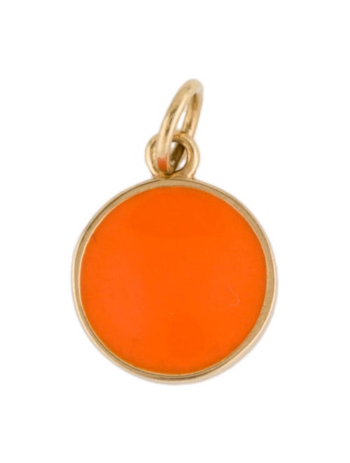 Alison Lou 14K Enamel Angry Emoji Charm