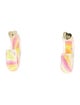 Alison Lou Lucite Small Jelly Hoop Earrings