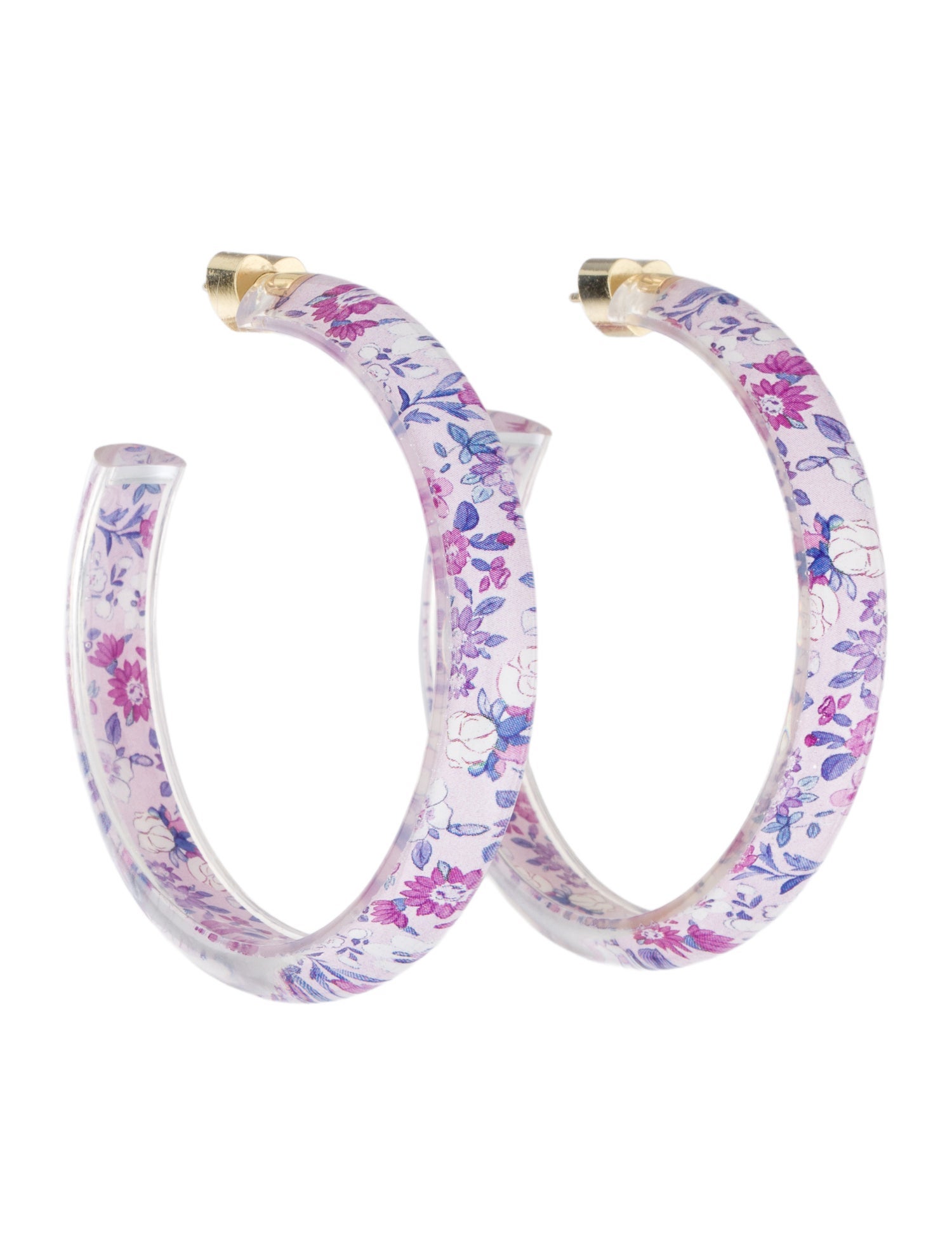 Alison Lou Medium Jelly Hoop Earrings