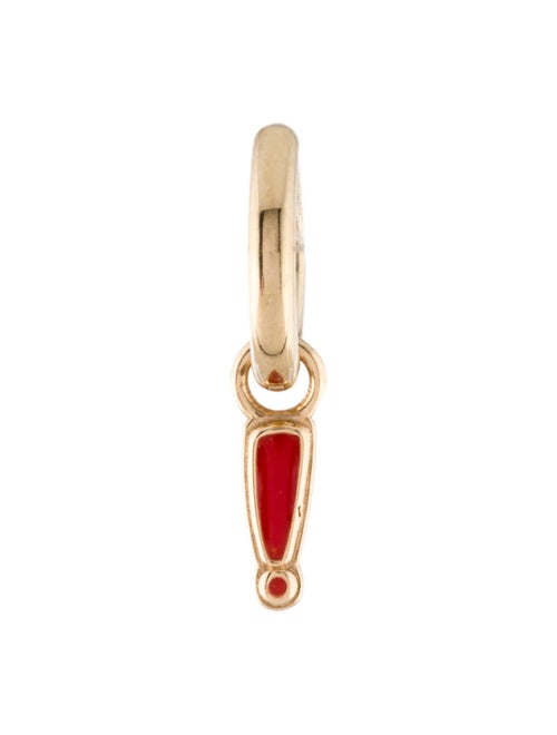 Alison Lou 14K Exclamation Point Single Drop Earring