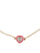 Alison Lou 14K Topaz & Enamel Heart Bracelet