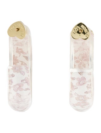 Alison Lou xLoveShankFancy Small Jelly Hoop Earrings