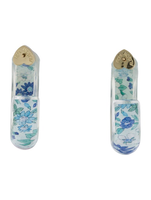 Alison Lou xLoveShankFancy Small Lucite Jelly Hoop Earrings