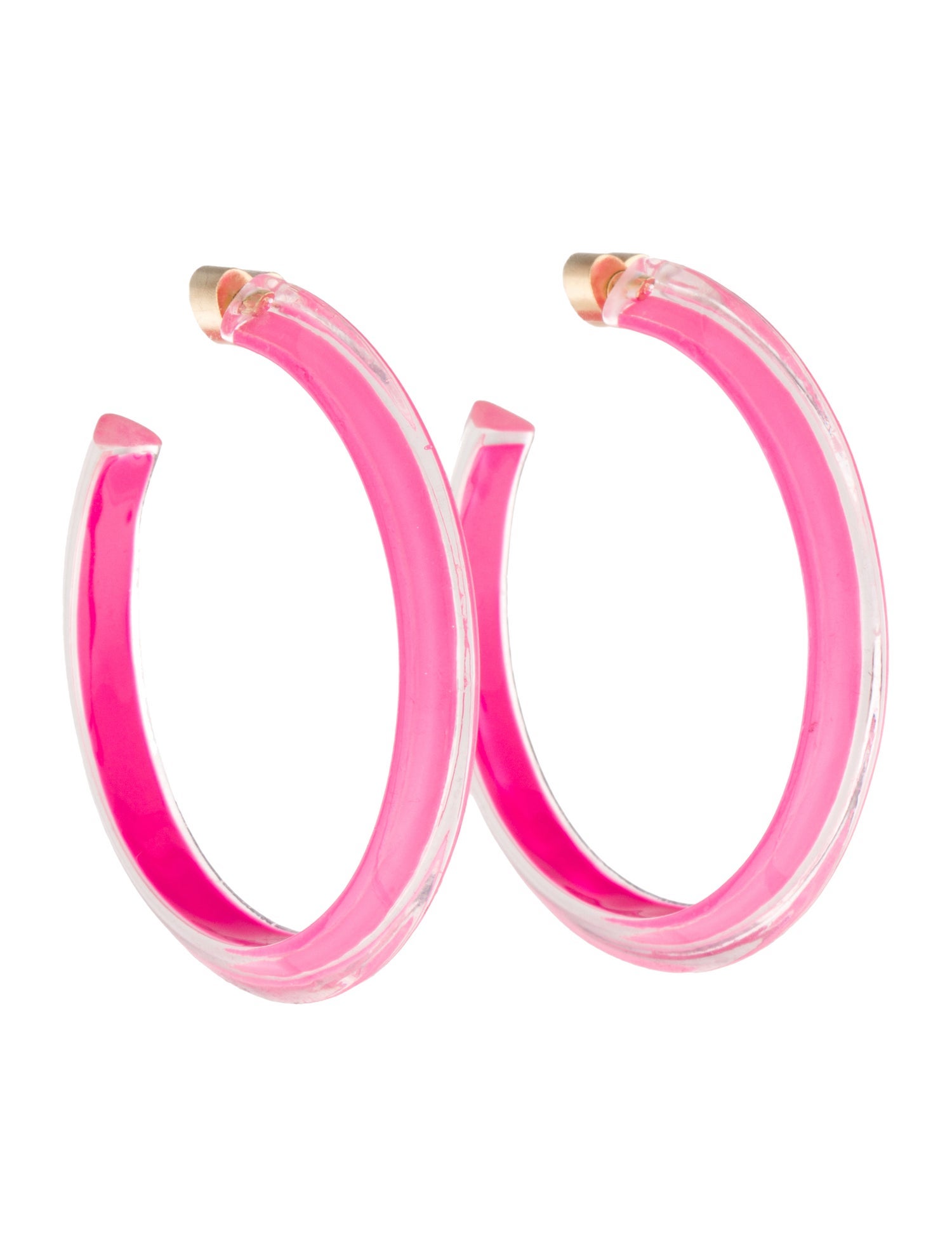 Alison Lou Medium Lucite Jelly Hoop™ Earrings